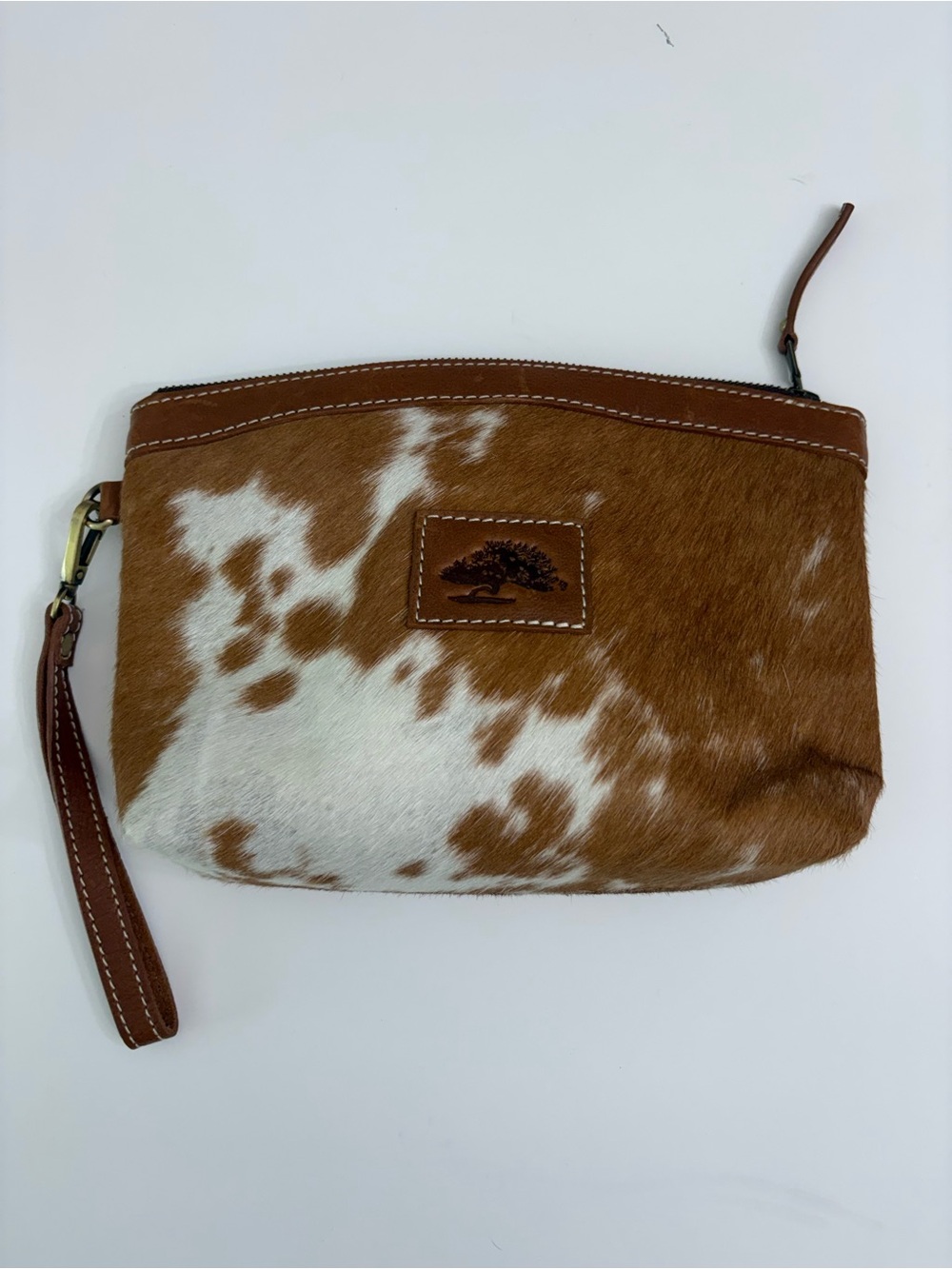 FH Wadsworth Pony Hair Cosmetic Pouch